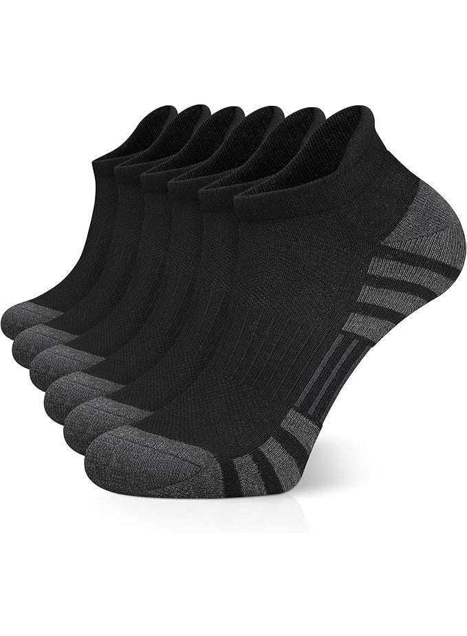 Ankle Athletic Running Socks Cushioned Sports Low Cut Tab Socks for Men & Women - Image 1